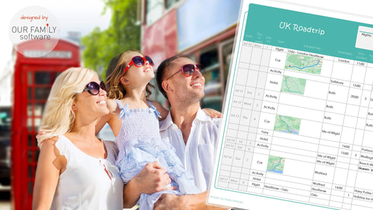 Holiday Planner template